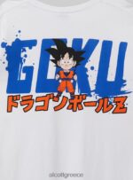 είδη ένδυσης Alcott μπλουζάκι dragon ball wh3 λευκό άνδρες RRJDJ4667 - Image 8