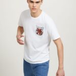 είδη ένδυσης Alcott μπλουζάκι dragon ball wh3 λευκό άνδρες RRJDJ4665