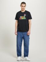 είδη ένδυσης Alcott μπλουζάκι super mario bk1 μαύρο άνδρες RRJDJ4676 - Image 4