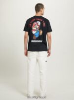 είδη ένδυσης Alcott μπλουζάκι super mario bk1 μαύρο άνδρες RRJDJ4674 - Image 4