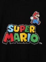είδη ένδυσης Alcott μπλουζάκι super mario bk1 μαύρο άνδρες RRJDJ4676 - Image 7