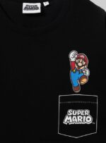 είδη ένδυσης Alcott μπλουζάκι super mario bk1 μαύρο άνδρες RRJDJ4674 - Image 7