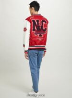 είδη ένδυσης Alcott μπουφάν varsity bomber με patch ry1 royale σκοτεινό άνδρες RRJDJ4864 - Image 5