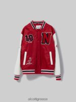 είδη ένδυσης Alcott μπουφάν varsity bomber με patch ry1 royale σκοτεινό άνδρες RRJDJ4864 - Image 8