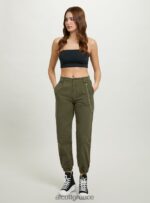 είδη ένδυσης Alcott παντελόνι jogger με αλυσίδα bk1 μαύρο γυναίκες RRJDJ4298 - Image 2