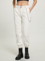 είδη ένδυσης Alcott παντελόνι jogger με αλυσίδα bk1 μαύρο γυναίκες RRJDJ415