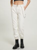 είδη ένδυσης Alcott παντελόνι jogger με αλυσίδα bk1 μαύρο γυναίκες RRJDJ415 - Image 3