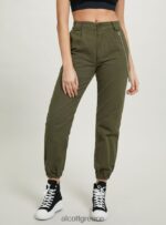 είδη ένδυσης Alcott παντελόνι jogger με αλυσίδα bk1 μαύρο γυναίκες RRJDJ4298 - Image 4