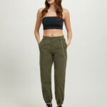 είδη ένδυσης Alcott παντελόνι jogger με αλυσίδα bk1 μαύρο γυναίκες RRJDJ4298