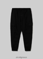 είδη ένδυσης Alcott παντελόνι jogger με μεγάλες τσέπες bk1 μαύρο άνδρες RRJDJ4671 - Image 6