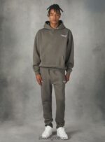 είδη ένδυσης Alcott παντελόνι jogger με τύπωμα team 053 bg1 μπεζ σκούρο άνδρες RRJDJ4769 - Image 2