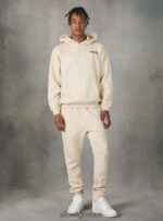 είδη ένδυσης Alcott παντελόνι jogger με τύπωμα team 053 bg1 μπεζ σκούρο άνδρες RRJDJ4889 - Image 2