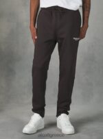 είδη ένδυσης Alcott παντελόνι jogger με τύπωμα team 053 bg1 μπεζ σκούρο άνδρες RRJDJ41164 - Image 2