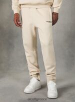 είδη ένδυσης Alcott παντελόνι jogger με τύπωμα team 053 bg1 μπεζ σκούρο άνδρες RRJDJ4889 - Image 3