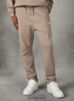 είδη ένδυσης Alcott παντελόνι jogger με τύπωμα team 053 bg1 μπεζ σκούρο άνδρες RRJDJ41174 - Image 3