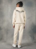 είδη ένδυσης Alcott παντελόνι jogger με τύπωμα team 053 bg1 μπεζ σκούρο άνδρες RRJDJ4889 - Image 5
