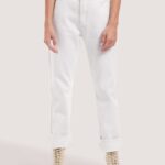 είδη ένδυσης Alcott παντελόνι twill σε ίσια εφαρμογή wh1 υπόλευκο γυναίκες RRJDJ4310