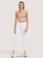είδη ένδυσης Alcott παντελόνι twill σε ίσια εφαρμογή wh1 υπόλευκο γυναίκες RRJDJ4310 - Image 3