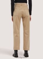 είδη ένδυσης Alcott παντελόνι twill σε ίσια εφαρμογή wh1 υπόλευκο γυναίκες RRJDJ4329 - Image 5