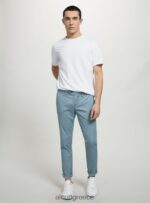 είδη ένδυσης Alcott τέντωμα βαμβακερό twill chinos c2201 μπλε άνδρες RRJDJ4767 - Image 2
