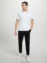 είδη ένδυσης Alcott τέντωμα βαμβακερό twill chinos c2201 μπλε άνδρες RRJDJ4670