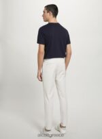 είδη ένδυσης Alcott τέντωμα βαμβακερό twill chinos c2201 μπλε άνδρες RRJDJ41085 - Image 5