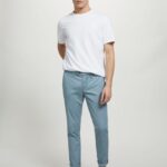 είδη ένδυσης Alcott τέντωμα βαμβακερό twill chinos c2201 μπλε άνδρες RRJDJ4767