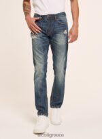 είδη ένδυσης Alcott τζιν slim fit γαλανός άνδρες RRJDJ4806 - Image 2