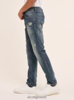 είδη ένδυσης Alcott τζιν slim fit γαλανός άνδρες RRJDJ4806 - Image 3