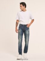 είδη ένδυσης Alcott τζιν slim fit γαλανός άνδρες RRJDJ4806 - Image 4