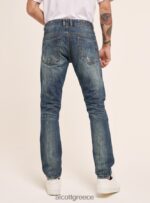 είδη ένδυσης Alcott τζιν slim fit γαλανός άνδρες RRJDJ4806 - Image 6