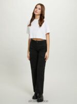 είδη ένδυσης Alcott φορτίο pantalone σε twill bk1 μαύρο γυναίκες RRJDJ497 - Image 2