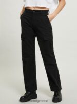 είδη ένδυσης Alcott φορτίο pantalone σε twill bk1 μαύρο γυναίκες RRJDJ497 - Image 3