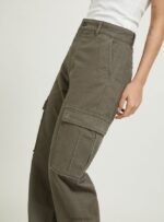 είδη ένδυσης Alcott φορτίο pantalone σε twill bk1 μαύρο γυναίκες RRJDJ499