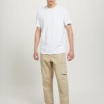 είδη ένδυσης Alcott φορτίο pantaloni σε τέντωμα twill gy2 γκρι μεσαίο άνδρες RRJDJ4697