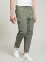 είδη ένδυσης Alcott φορτίο pantaloni σε τέντωμα twill gy2 γκρι μεσαίο άνδρες RRJDJ4919