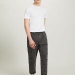 είδη ένδυσης Alcott φορτίο pantaloni σε τέντωμα twill gy2 γκρι μεσαίο άνδρες RRJDJ41029
