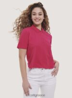 είδη ένδυσης Alcott crop fit μπλουζάκι πόλο άσπρο γυναίκες RRJDJ4450 - Image 2
