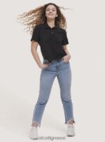 είδη ένδυσης Alcott crop fit μπλουζάκι πόλο άσπρο γυναίκες RRJDJ4304 - Image 3