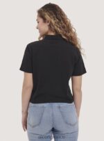 είδη ένδυσης Alcott crop fit μπλουζάκι πόλο άσπρο γυναίκες RRJDJ4304 - Image 5