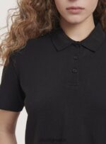 είδη ένδυσης Alcott crop fit μπλουζάκι πόλο άσπρο γυναίκες RRJDJ4304 - Image 6