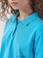 είδη ένδυσης Alcott crop fit μπλουζάκι πόλο άσπρο γυναίκες RRJDJ4320 - Image 6