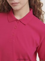 είδη ένδυσης Alcott crop fit μπλουζάκι πόλο άσπρο γυναίκες RRJDJ4450 - Image 6