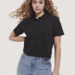 είδη ένδυσης Alcott crop fit μπλουζάκι πόλο άσπρο γυναίκες RRJDJ4304