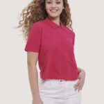 είδη ένδυσης Alcott crop fit μπλουζάκι πόλο άσπρο γυναίκες RRJDJ4450