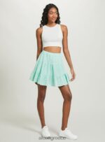 είδη ένδυσης Alcott crop top με κορδόνια wh2 λευκό γυναίκες RRJDJ42 - Image 4