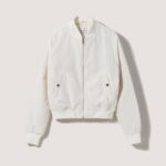 είδη ένδυσης Alcott cropped bomber jacket με ανακυκλωμένη επένδυση bk1 μαύρο γυναίκες RRJDJ433