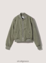 είδη ένδυσης Alcott cropped bomber jacket με ανακυκλωμένη επένδυση bk1 μαύρο γυναίκες RRJDJ4408 - Image 5