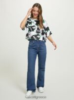 είδη ένδυσης Alcott cropped μπλουζάκι badtz-maru wh3 λευκό γυναίκες RRJDJ4415 - Image 4