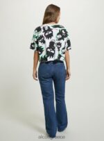 είδη ένδυσης Alcott cropped μπλουζάκι badtz-maru wh3 λευκό γυναίκες RRJDJ4415 - Image 5
